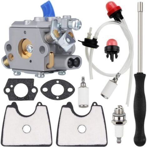 Vergaser 590460102 für Husqvarna 125B, 125BX, 125BVX Laubbläser und Jonsered B2126, BV2126. Ersetzt den Vergaser für Zama C1Q-W37 mit Luftfilter-Kit 581798001. (1/5)