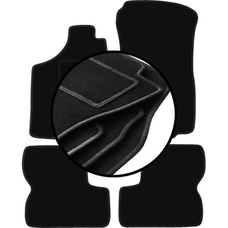 Juego de alfombrillas de terciopelo para: Opel Astra F hatchback, sedán, familiar, cabriolet (1991-2002)