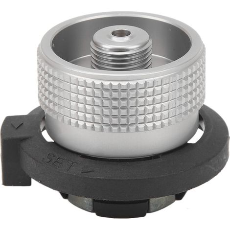 Adaptateur de réchaud à gaz butane à vis IPB pour bouteille de gaz camping barbecue (1/5)