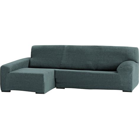 Eysa Teide Chaise Longue 240 cm. Sinistra Vista Frontale - col. 06-Grigio