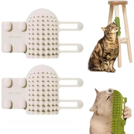 Artefact chatouilles pour chats, artefact chatouilles pour pattes de chaise, peigne à chatouilles pour animaux de compagnie 2pcs (1/4)