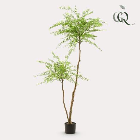 Arbre Sophora Artificiel 190 cm Faux Honingboom Plante Verte pour Salon et Bureau - PANGIVO (1/5)
