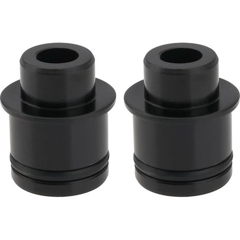 2 Pièces Adaptateur de Moyeu à Axe Traversant Adaptateur de Conversion de Fourche à Dégagement Rapide QR Compatible avec Hope Compatible avec DtSw Moyeux à Axe Traversant (1/5)