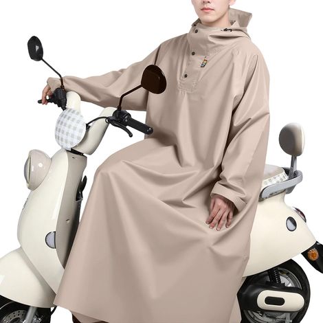 Imperméable et respirant pour moto avec design réfléchissant pour activités de plein air (1/4)