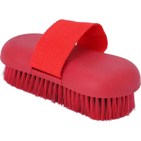 Brosse de Pansage pour Cheval avec Éponge Intégrée Brosse à Sabots et Poils pour Équitation (1/5)