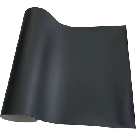 Film adhésif vinyle imitation fibre de carbone 3D (noir mat - 50 cm x 300 cm) - Noir brillant, noir mat - Autocollant pour voiture, console, ordinateur, ordinateur portable (1/4)