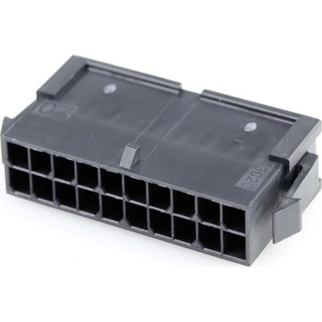 Molex Buchsengehäuse-Kabel Polzahl Gesamt 20 Rastermaß: 3 mm 430202000 1 St. Bag