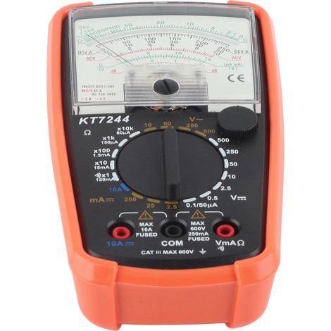 Multimètre analogique haute précision Kotei KT7244 avec étui de protection contre les chutes (1/5)
