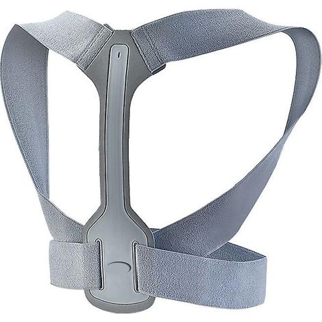 Correcteur de posture avec plaque de soutien, ceinture correctrice de dos invisible et respirante pour épaules et dos, anti-voûte (1/4)