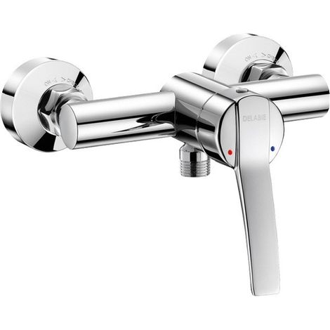 Mitigeur de douche à levier unique Delabie Securitouch, levier de commande, raccord S/C (1/2)