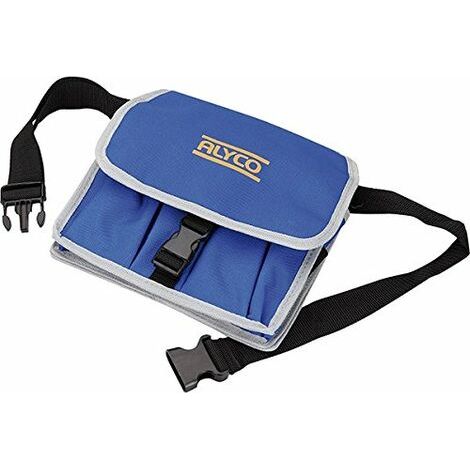 BOLSA DE NYLON CON CIERRE RÁPIDO 240x240 MM ALYCO