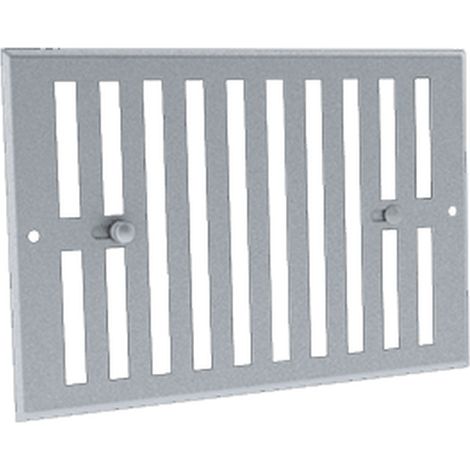 Grille obturable aluminium anodisé 170 x 140 - GOAN - GOAN170140 ECONONAME - GOAN170140 (1/2)