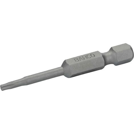 Bits Torx Bahco t8 50 mm confezione da 5 precisione resistente alla corrosione