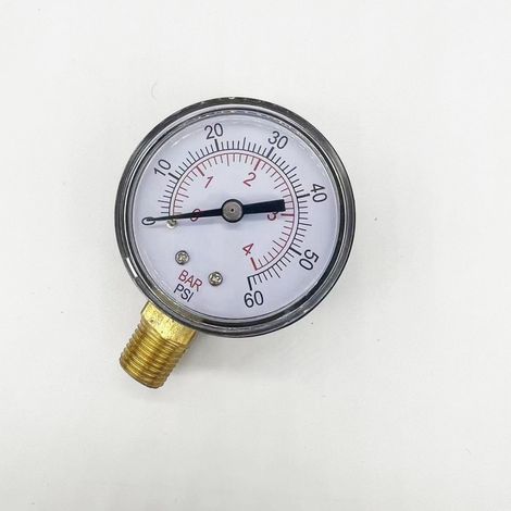 Neues ECX270861 Pool-Druckmessgerät, 1/4 Zoll NPT Filter-Druckmessgerät. (1/5)