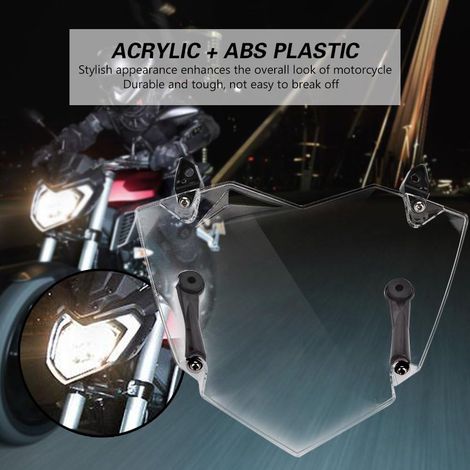 Headlight Cover for Yamaha R1200GS ADV 2014-2017 - Enhanced Acrylic Protection (1/5)