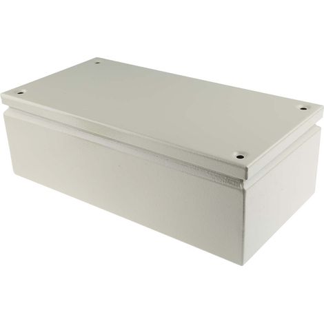 Boîte de dérivation en Acier 400 x 200 x 120mm, IP66 ( Prix pour 1 )