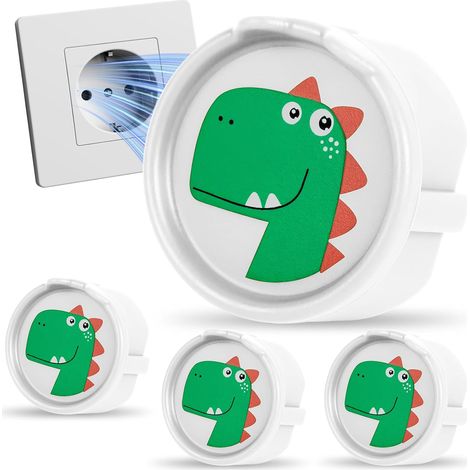 Lot de 4 Cache-Prises F en Silicone Protection Prise Cache Prise Amovible Décoration/Anti-poussière Sécurité Domestique Et Puériculture Pour Protection Prise Courant Électrique (1/5)