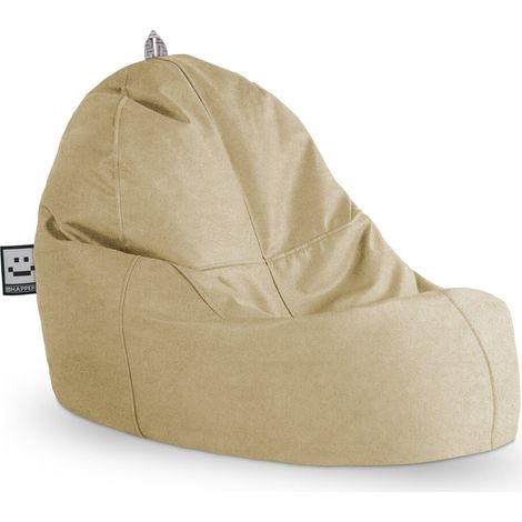Puff Lounge para Exterior o interior Patagonia Beige Beige