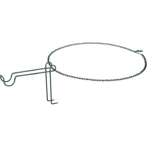 Crochet de suspension pour nourriture à oiseaux en acier doux - Vert - l 5,6 x L 20,3 x H 15,9 cm - Livraison gratuite (1/3)