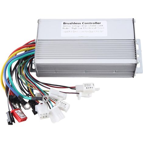 Contrôleur électrique 48V 60V 64V 72V 1000W 1500W à 12 tubes, double mode, pour vélo électrique sans balais (1/5)