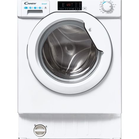 Candy Lavasciuga CBD485D1E/1S da Incasso Caricamento frontale Classe E Bianco (1/5)