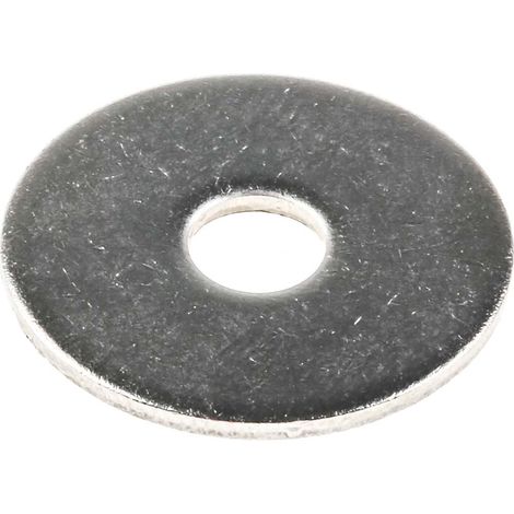 Rondelle Large, Acier Inoxydable A2 304, pour vis M6, diamètre extérieur 25mm ( Prix pour Sachet de 50 ) (1/2)