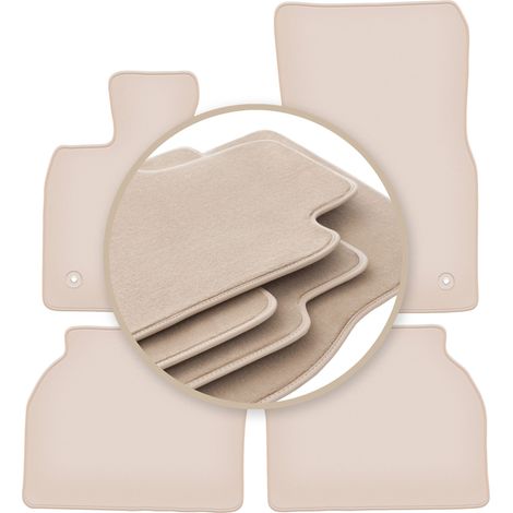 Alfombrillas beige de alta calidad para: BMW Serie 5 GT F07 liftback 2009-2017 (1/5)