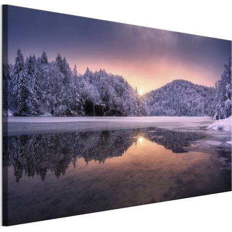 Quadro su tela italiana 90 x 60 cm - stile classico - natura Quadro su tela italiana 120 x 80 cm - stile classico - natura (1/5)
