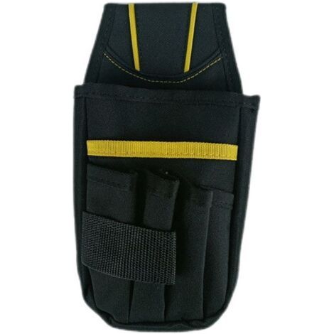 Pochette d'outils Toile Petit Sac à Outils de Poche avec Ceinture Réglable pour électriciens de Bricolage Charpentiers Menuisiers Constructeurs (1/5)