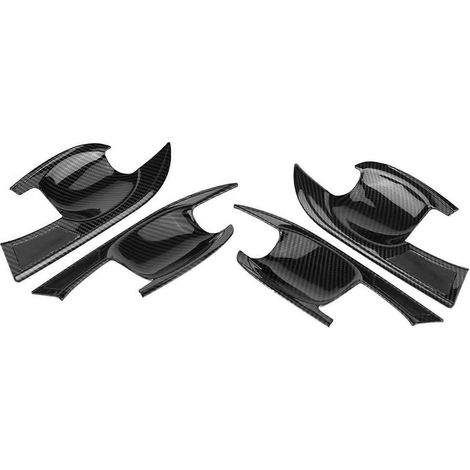 4-teiliges Set Türgriffschalen-Abdeckungen für Mitsubishi Eclipse Cross (2017–2018) aus Kohlefaser