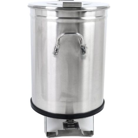 Poubelle Inox avec Pédale - Dynasteel (1/5)