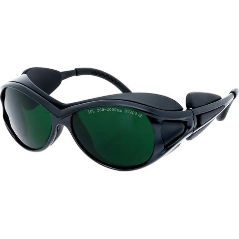 Lunettes IPL de protection des yeux pour l'épilation, IPL 200 nm-2000 nm Lunettes de protection UV400 Lunettes de bronzage cosmétologie Protection des yeux (1/5)