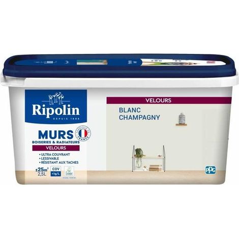 Ripolin Acrylfarbe Weiß 250 ml matt