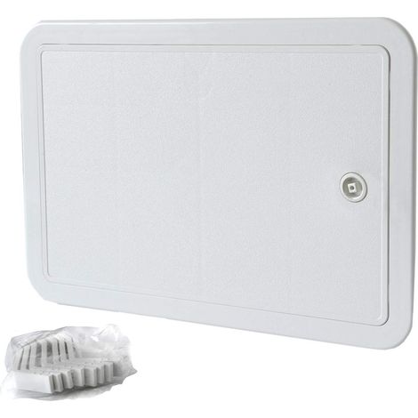 La Ventilazione SI3020B Sportello di Ispezione in ABS, Bianco, 315x215 mm (1/4)