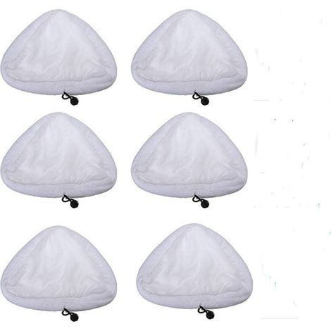 6 pièces adaptables shark vapeur mop set en tissu shark microfibre mop head accessoires H20 X5 S302 S001 (1/4)
