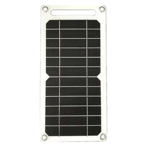 Chargeur solaire USB 6 V, étanche, pour téléphone portable, chargeur de voyage extérieur 6 W (1/4)