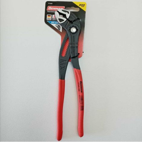 Benman 300mm mx grip pinza giratubi multiuso con bottone per scorrimento rapido (1/4)