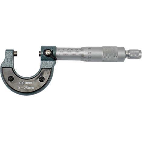 MICROMETRO DI PRECISIONE mm. 0-25  - TOPEX