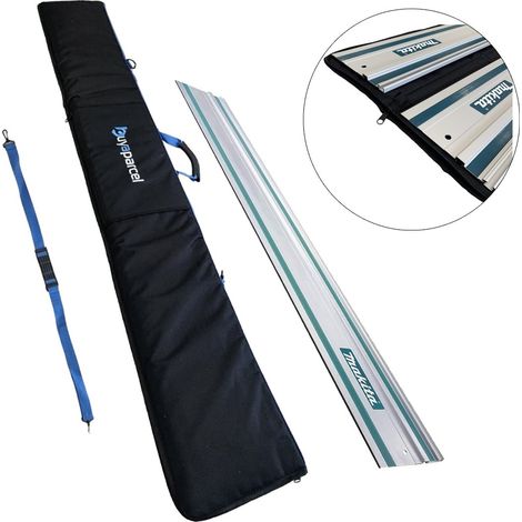 Makita Plunge Saw Guide Rail 1.0m 39"" For SP6000 DSP600 + BAP Guide Rail Bag