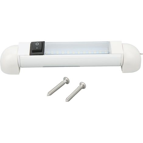 Lampe dôme pour Yacht, 12vdc, étanche IP65, éclairage blanc, 1W, miroir de chevet, camping-car, lampe de cabine de lecture