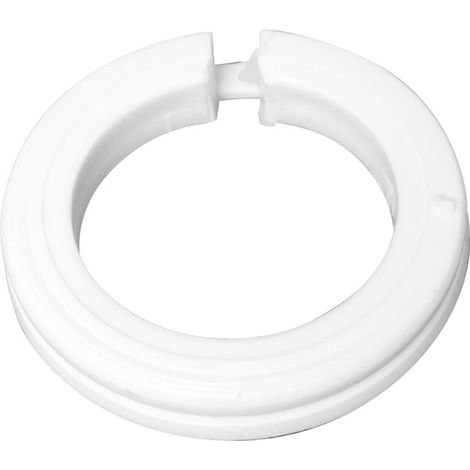 Adattatore lampada interlusa e14 a e27 plastica bianco 7 cm