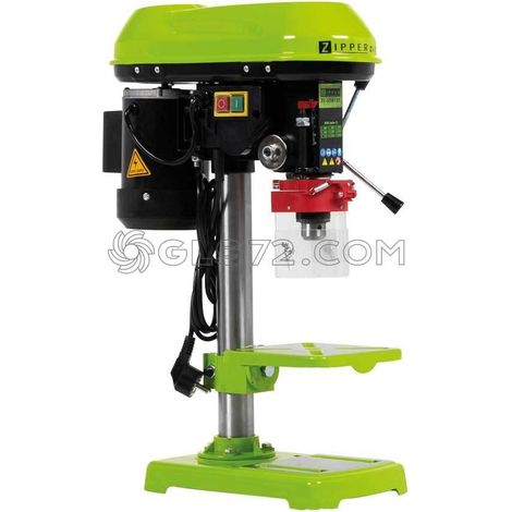 TALADRO DE BANCO CON LÁSER MESA TALADRO 400W ZIPPER ZI-STB13T (1/4)