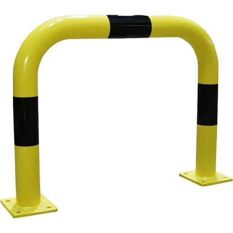 PROVOST - Arceau de protection d'entrepôt en acier jaune (H 60 cm × L 37,5 cm)