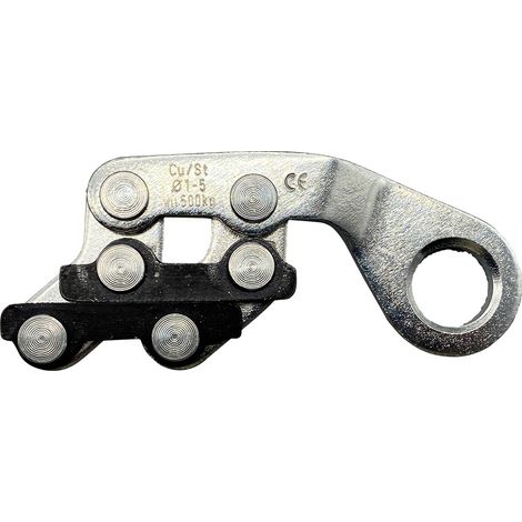 Berger & Schröter 12504 Seilklemme 1 mm Stahl verzinkt, brüniert 1 St. (1/2)