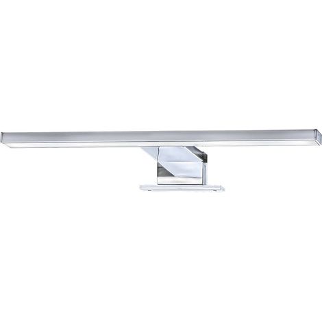 LED Spiegelleuchte Zugschalter IP44 5 W chrom Metall-Kunststoff Briloner