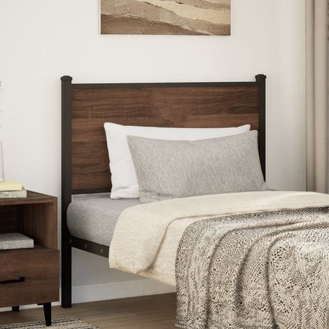Maison Exclusive - Ersatz-Kopfteil Braun Eichen-Optik 75 cm Holzw