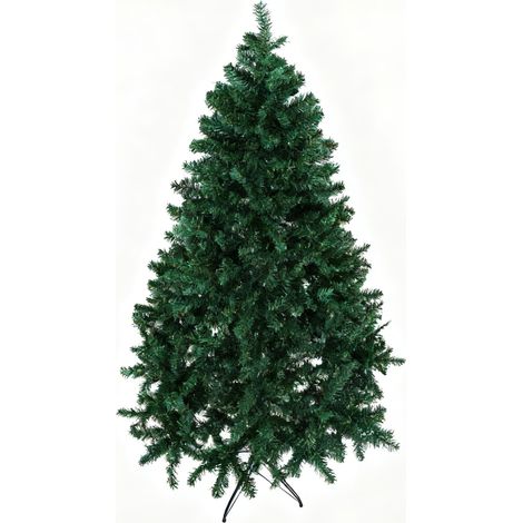Sapin de Noël artificiel 180 cm 1000 branches luxuriantes structure acier