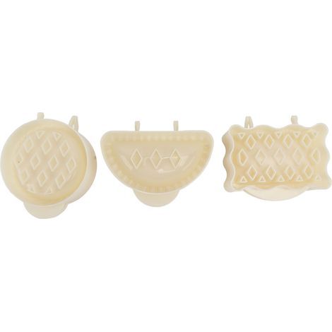 3-teiliges umweltfreundliches Mini-Kuchenform-Set aus ABS für die Apfelkuchenküche (1/5)