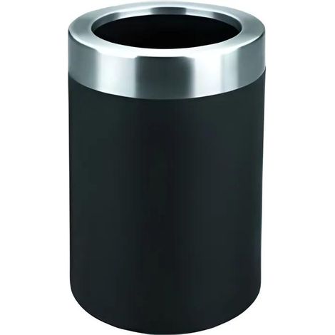 Champagner Eimer Lacor Edelstahl schwarz 30x12.5x20 cm