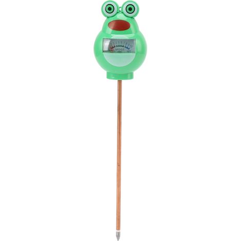 Testeur de pH de Sol Hygromètre en Forme de Rana ABS 27cm Cadeau Jardin Domestique pour Plantes Fermes (1/5)